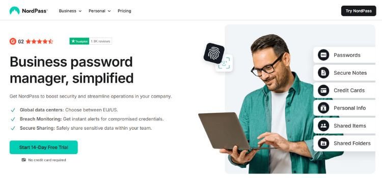 Nordpass password manager