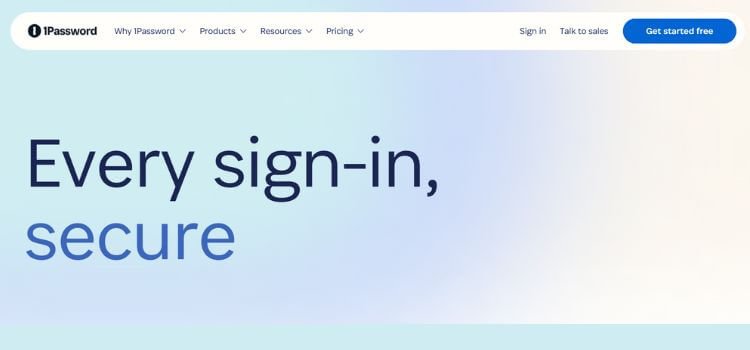 1Password password manager