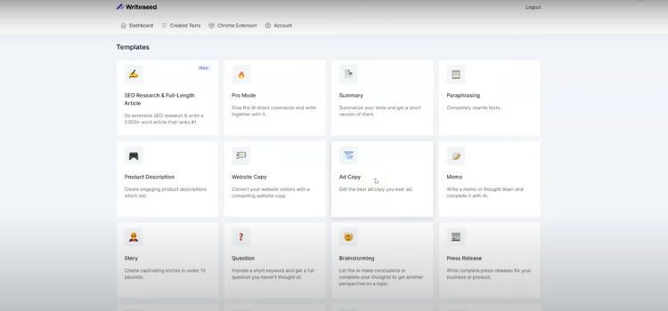 WriteSeed vs NeuronWriter