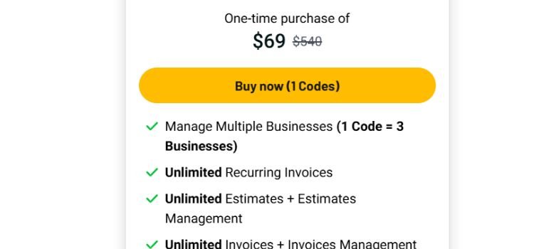 Invoiless Lifetime Deal Review