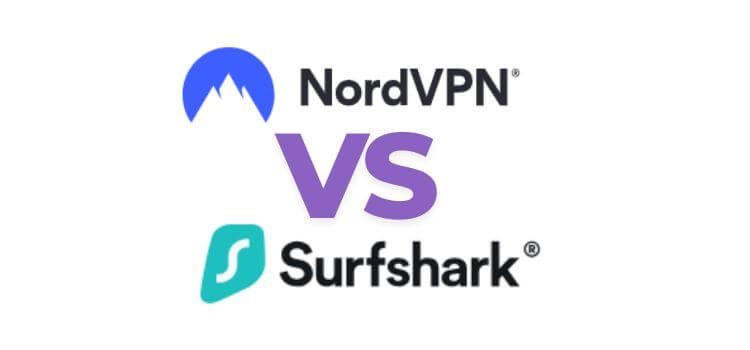 NordVPN vs Surfshark