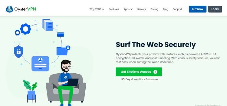 OysterVPN Lifetime Deal