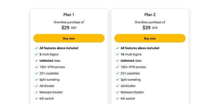 OysterVPN Lifetime Deal
