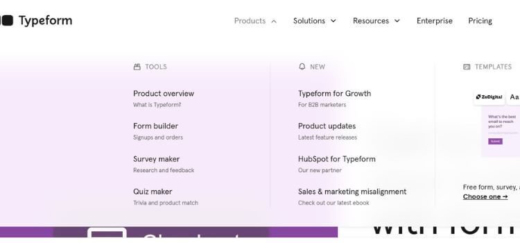 SurveyMonkey vs. Typeform 