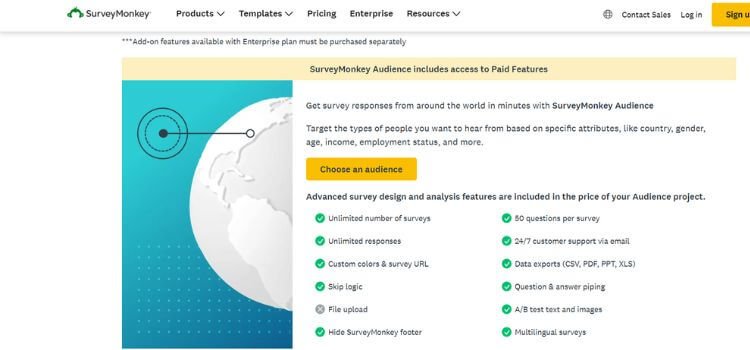 SurveyMonkey vs. Typeform 