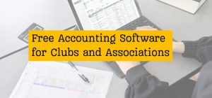 Free Accounting Software for Clubs and Associations