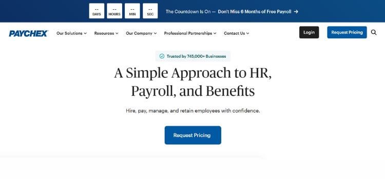 Paychex Payroll Services for Small Businesses