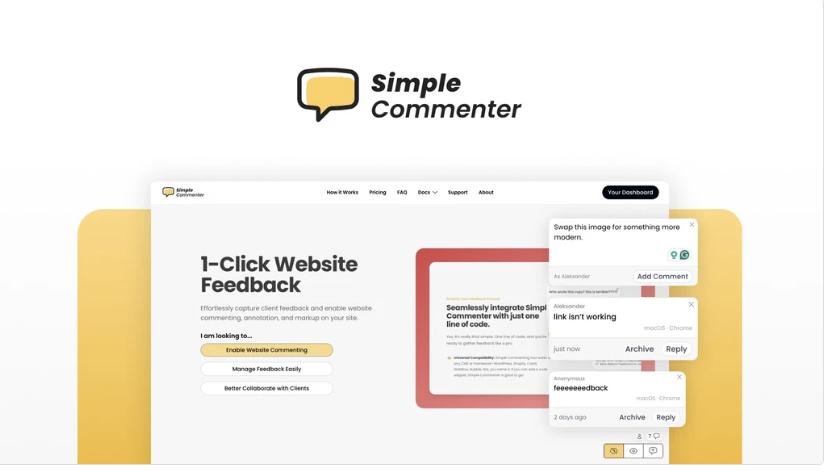 Simple Commenter review