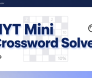 Nyt Mini Crossword Solver